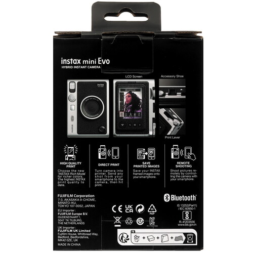 Купить Фотоаппарат моментальной печати Fujifilm Instax mini Evo  5449778. Характеристики, отзывы и цены в Донецке
