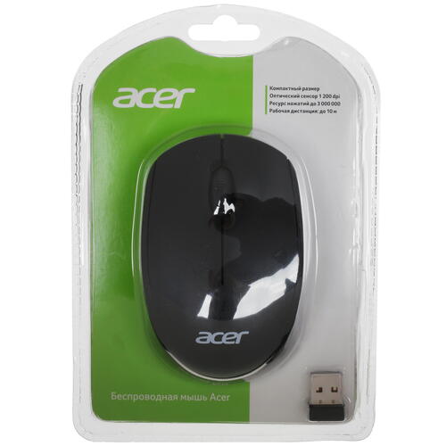 Купить Мышь беспроводная Acer OMR020  4707656. Характеристики, отзывы и цены в Донецке