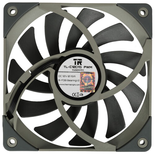 Купить Вентилятор Thermalright TL-C12015  серый  5615567. Характеристики, отзывы и цены в Донецке