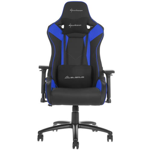 Купить Кресло игровое Sharkoon ELBRUS 3 синий  4878155. Характеристики, отзывы и цены в Донецке