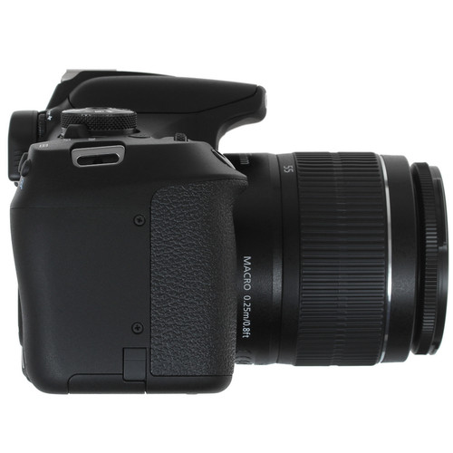 Купить Зеркальный фотоаппарат Canon EOS 2000D Kit 18-55mm DC черный  5068844. Характеристики, отзывы и цены в Донецке