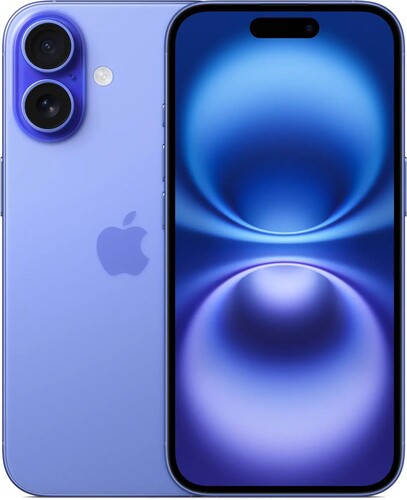 Купить 6.1" Смартфон Apple iPhone 16 256 ГБ голубой  5491345. Характеристики, отзывы и цены в Донецке