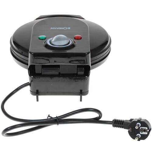 Купить Вафельница Bomann WA 5018 черный  7921579. Характеристики, отзывы и цены в Донецке