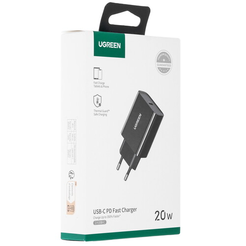 Купить Сетевое зарядное устройство Ugreen CD137 черный  5478760. Характеристики, отзывы и цены в Донецке