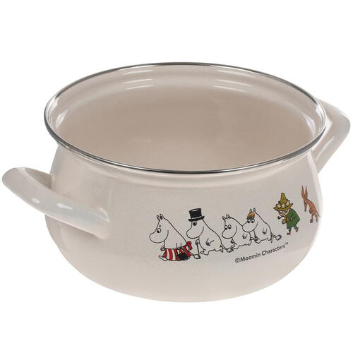 Купить Кастрюля Hitt Moomin Команда 2 л 18 см бежевый  4848170. Характеристики, отзывы и цены в Донецке