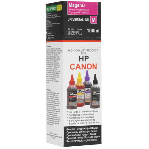 Купить Чернила водорастворимые Revcol R-HCL-0.1-MD пурпурный  9156474. Характеристики, отзывы и цены в Донецке