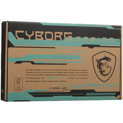 Купить 17.3" Ноутбук MSI Cyborg 17 B2RWEKG-033XRU черный  5629071. Характеристики, отзывы и цены в Донецке