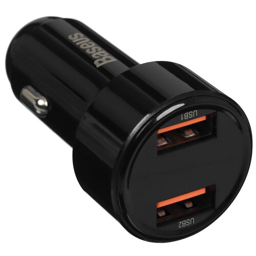 Купить Автомобильное ЗУ Baseus Magic Series Dual черный  9228301. Характеристики, отзывы и цены в Донецке