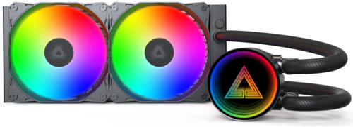 Купить Система охлаждения Montech LightFlow ARGB 240 черная  5635659. Характеристики, отзывы и цены в Донецке