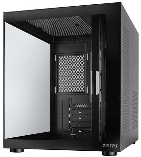 Купить Корпус GiNZZU V100  черный  9230031. Характеристики, отзывы и цены в Донецке