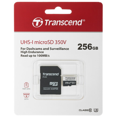Купить Карта памяти Transcend High Endurance 350V microSDXC 256 ГБ  5635829. Характеристики, отзывы и цены в Донецке