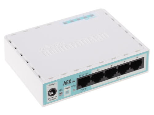 Купить Маршрутизатор Mikrotik hEX lite  1024617. Характеристики, отзывы и цены в Донецке