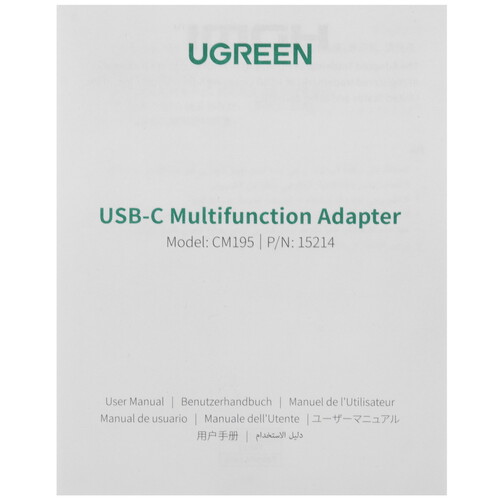 Купить Док-станция Ugreen CM195  9179043. Характеристики, отзывы и цены в Донецке