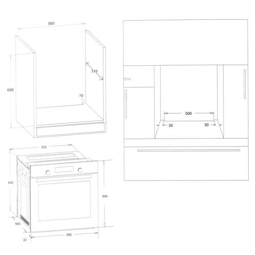 Купить Электрический духовой шкаф Korting OKB 370 CMX черный  5327366. Характеристики, отзывы и цены в Донецке