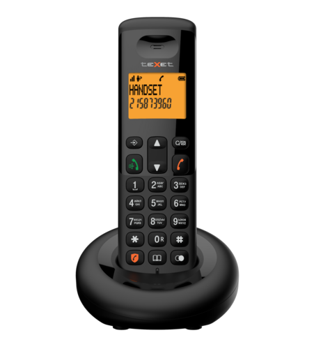 Купить Телефон беспроводной (DECT) teXet TX-D4905A  9046514. Характеристики, отзывы и цены в Донецке