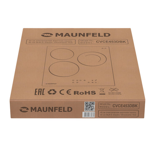 Купить Электрическая варочная поверхность MAUNFELD CVCE453DBK  9917459. Характеристики, отзывы и цены в Донецке