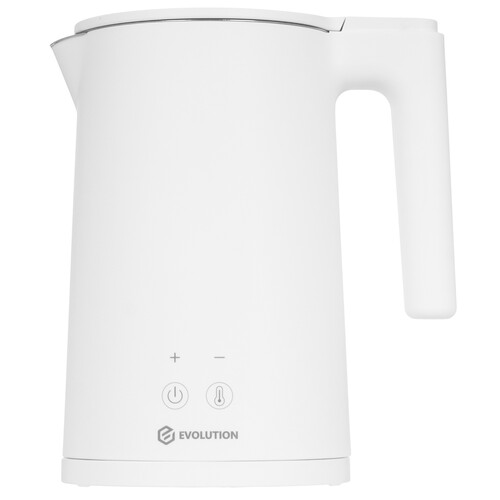 Купить Электрочайник Evolution KP17222 LED белый  9215215. Характеристики, отзывы и цены в Донецке