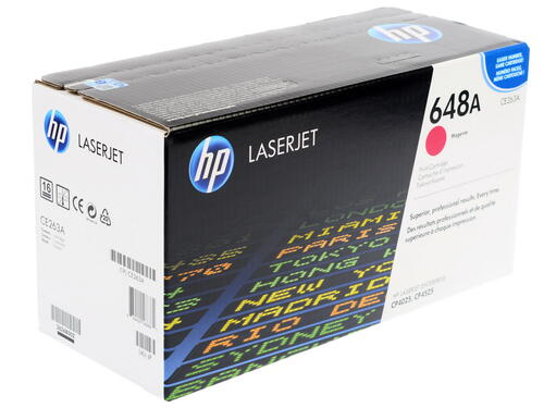 Купить Картридж лазерный HP 648A (CE263A) пурпурный, с чипом  0138399. Характеристики, отзывы и цены в Донецке