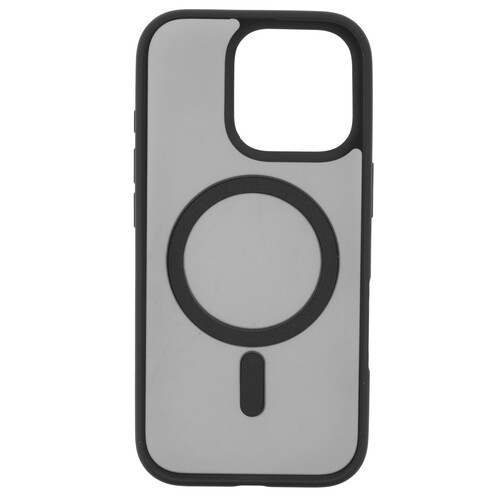 Купить Накладка  uBear Cloud Mag Case для Apple iPhone 16 Pro черный/прозрачный  5474377. Характеристики, отзывы и цены в Донецке