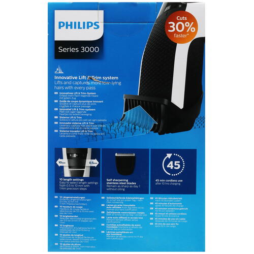 Купить Триммер Philips BT3206/14 белый/черный  5074643. Характеристики, отзывы и цены в Донецке