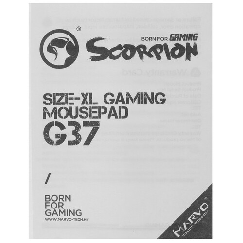 Купить Коврик PC Marvo G37 MR36 (XL) разноцветный  4711627. Характеристики, отзывы и цены в Донецке