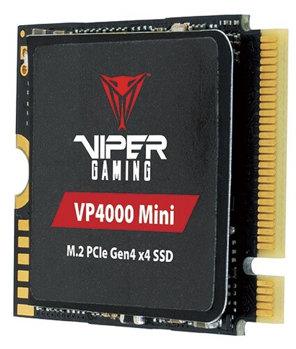 Купить 1000 ГБ M.2 NVMe накопитель Patriot Viper VP4000 Mini [VP4000M1TBM23]  5451400. Характеристики, отзывы и цены в Донецке