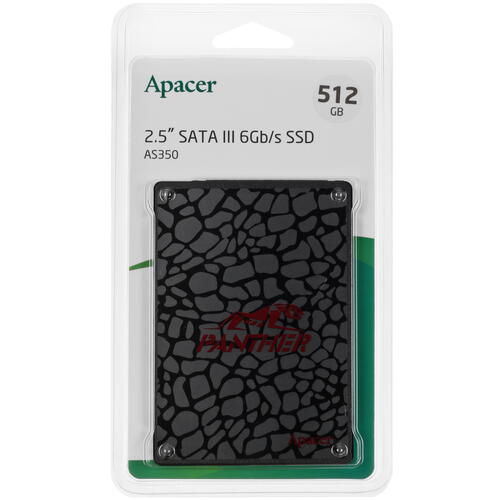 Купить 512 ГБ 2.5" SATA накопитель Apacer AS350 PANTHER  1319615. Характеристики, отзывы и цены в Донецке