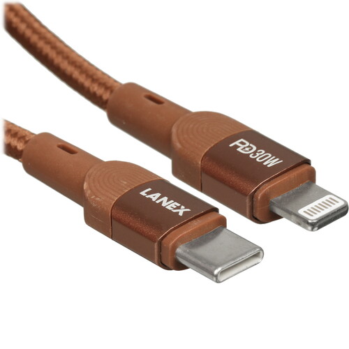 Купить Кабель круглый LANEX USB Type-C - USB Type-C золотистый 1 м  9280486. Характеристики, отзывы и цены в Донецке