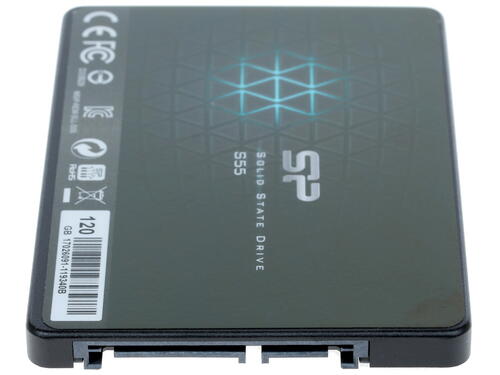 Купить 120 ГБ 2.5" SATA накопитель Silicon Power Slim S55 [SP120GBSS3S55S25]  0173883. Характеристики, отзывы и цены в Донецке