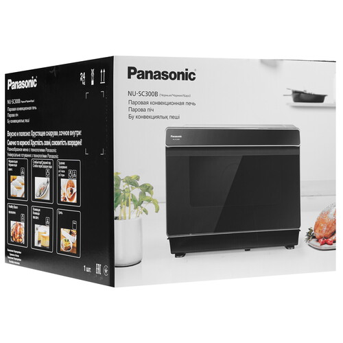 Купить Мини-печь Panasonic NU-SC300BZPE черный  8132842. Характеристики, отзывы и цены в Донецке