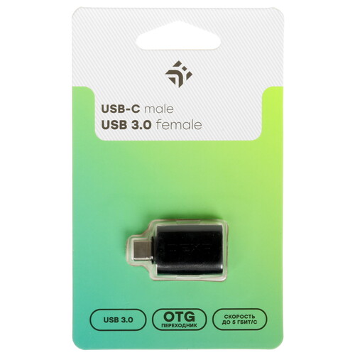 Купить OTG-переходник DEXP черный  5433384. Характеристики, отзывы и цены в Донецке