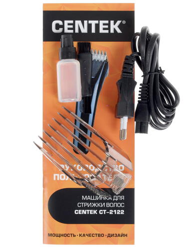 Купить Машинка для стрижки Centek CT-2122 фиолетовый/черный  1104440. Характеристики, отзывы и цены в Донецке