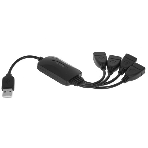 Купить USB-разветвитель Buro BU-HUB4-0.3-U2.0-Splitter  8148047. Характеристики, отзывы и цены в Донецке