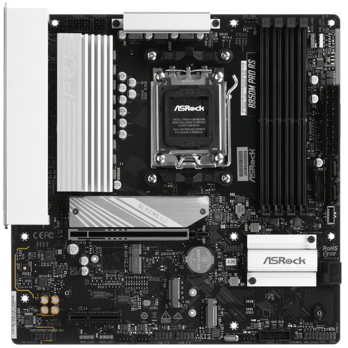 Купить Материнская плата ASRock B850M PRO RS  5622722. Характеристики, отзывы и цены в Донецке