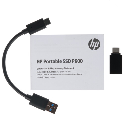 Купить 1000 ГБ Внешний SSD HP P600  1375409. Характеристики, отзывы и цены в Донецке