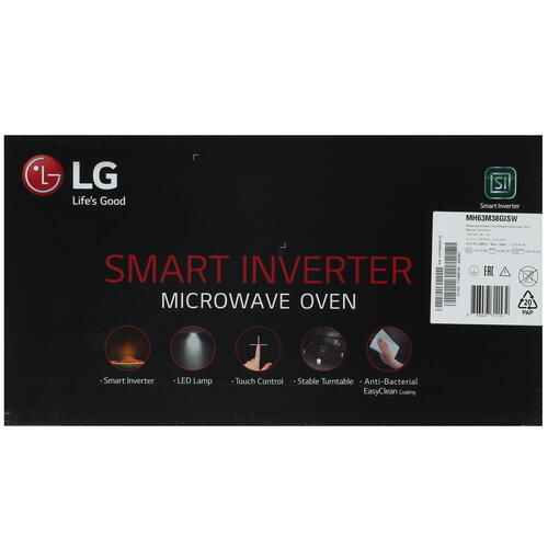 Купить Микроволновая печь LG NeoChef MH63M38GISW белый  1199325. Характеристики, отзывы и цены в Донецке