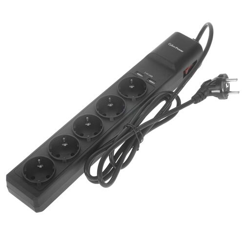 Купить Сетевой фильтр CyberPower B0520SUC0-DE черный  5024466. Характеристики, отзывы и цены в Донецке