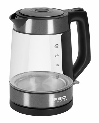 Купить Электрочайник RED evolution RK-G20 серебристый  9125771. Характеристики, отзывы и цены в Донецке