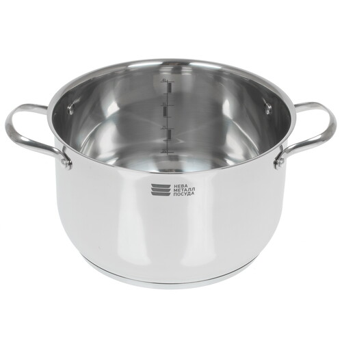 Купить Кастрюля НМП Presto КС150 5 л 24 см серебристый  1640914. Характеристики, отзывы и цены в Донецке
