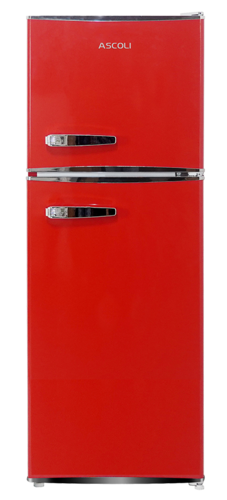 Купить Холодильник с морозильником   Ascoli ARDFRR120 красный  9303251. Характеристики, отзывы и цены в Донецке
