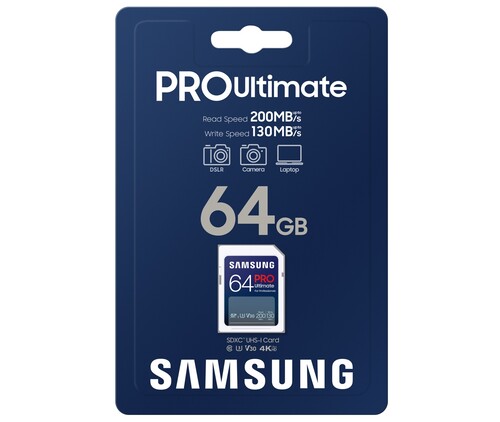 Купить Карта памяти Samsung PRO Ultimate SDXC 64 ГБ  5465057. Характеристики, отзывы и цены в Донецке