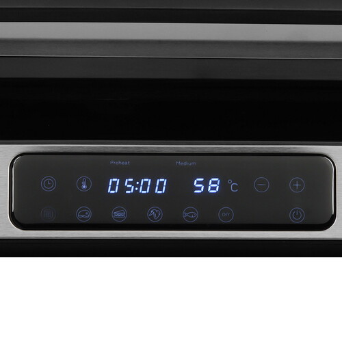 Купить Гриль BQ GR3000 серебристый  9116881. Характеристики, отзывы и цены в Донецке