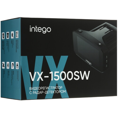 Купить Видеорегистратор с радар-детектором INTEGO VX-1500SW  9290763. Характеристики, отзывы и цены в Донецке