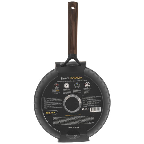 Купить Сковорода Regent inox Linea Fiamma 63-1022  9236694. Характеристики, отзывы и цены в Донецке