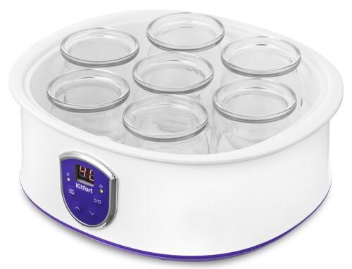 Купить Йогуртница KITFORT КТ-2088-1 фиолетовый  9002737. Характеристики, отзывы и цены в Донецке