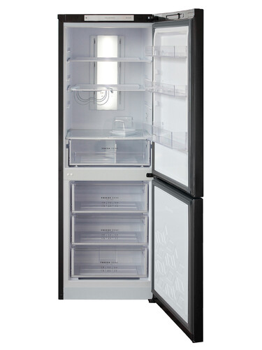 Купить Холодильник с морозильником   Бирюса B920NF черный  9081559. Характеристики, отзывы и цены в Донецке