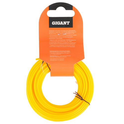 Купить Леска для триммеров Gigant TRE-04  5486127. Характеристики, отзывы и цены в Донецке