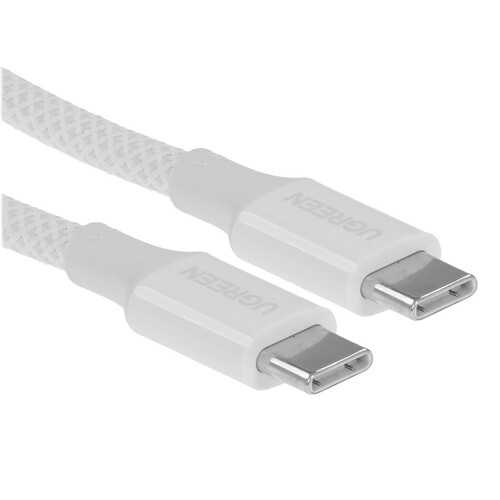 Купить Кабель круглый Ugreen USB Type-C - USB Type-C белый 1 м  5624634. Характеристики, отзывы и цены в Донецке