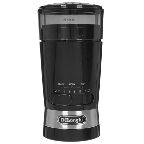 Купить Кофемолка электрическая Delonghi KG 210 черный  5071880. Характеристики, отзывы и цены в Донецке