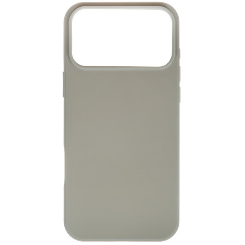 Купить Накладка  BoraSCO Silicone Case для Apple iPhone 17 Pro Max серый  5637752. Характеристики, отзывы и цены в Донецке